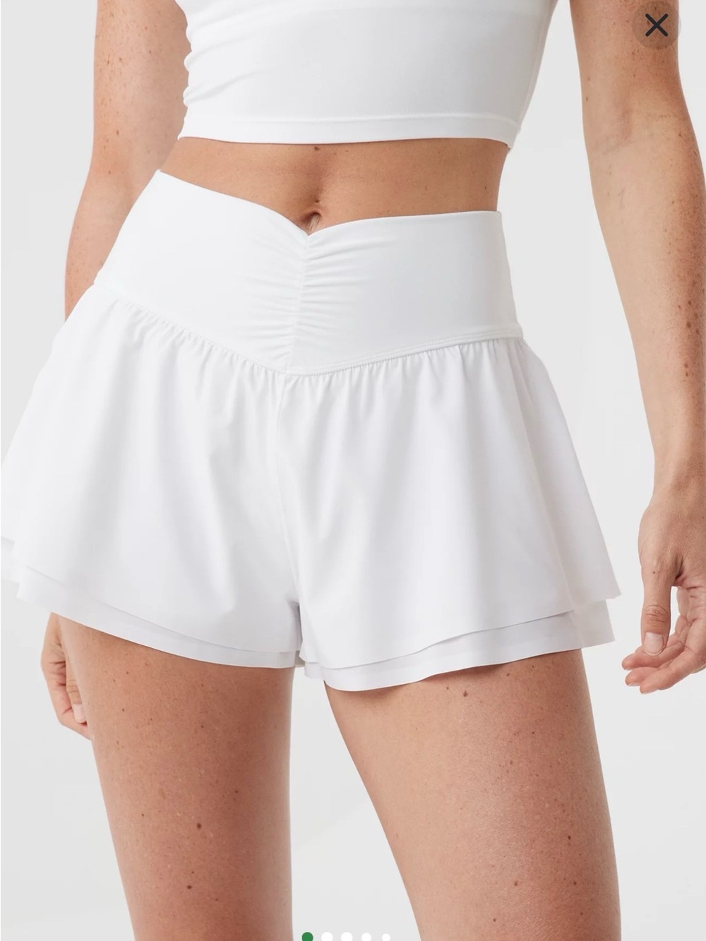 NWT OFFLINE By Aerie Real Me Ruched Flowy Short